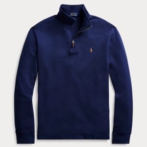Ralph Lauren polo half zip-up sweater size XL